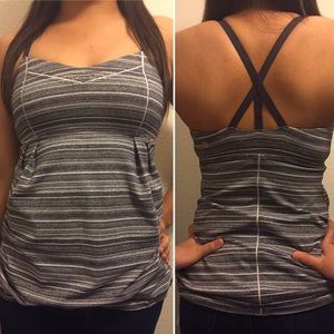 Gray Get Focused Lululemon Tank Top